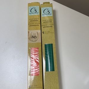 Permanent Vinyl Orange and Green